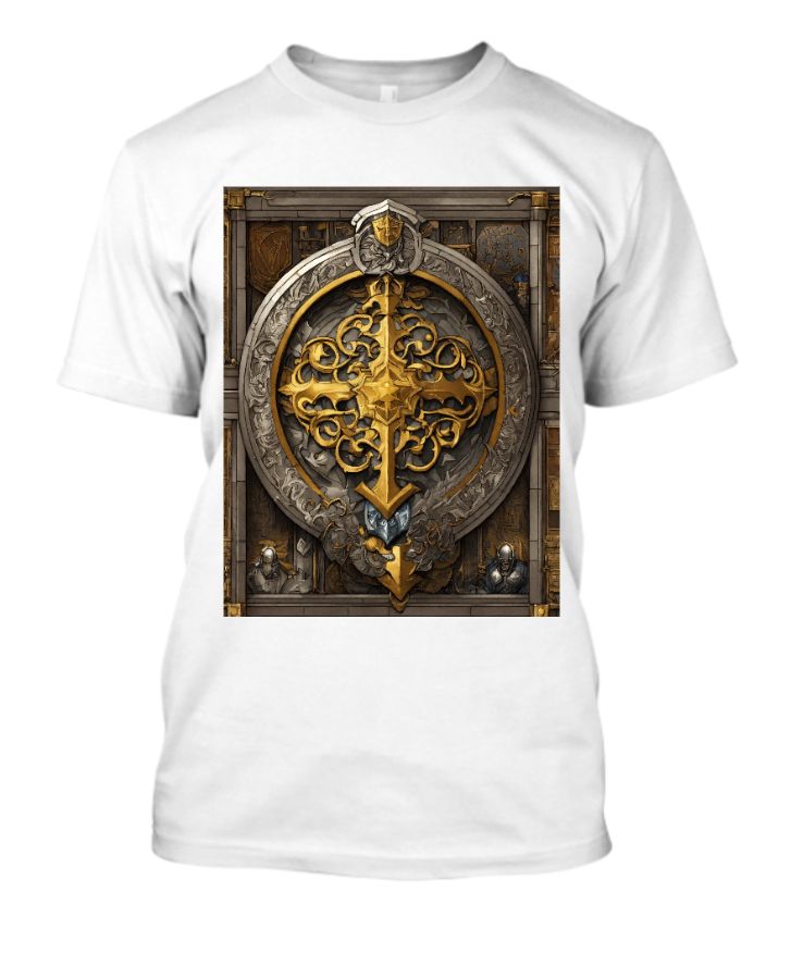 Enchanted Realms: Fantasy Setting design T-shirts - Front