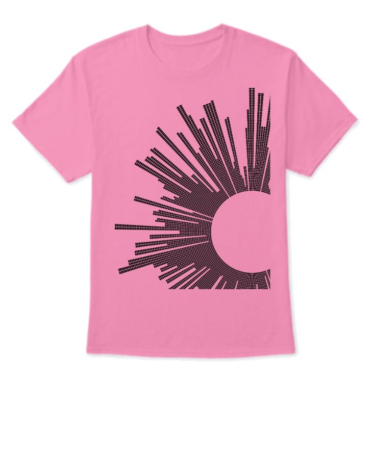 Enchanted Rose half sleeve t shirt - Front