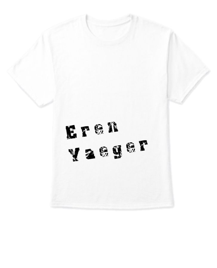 Eren Yeager T-shirt - Front