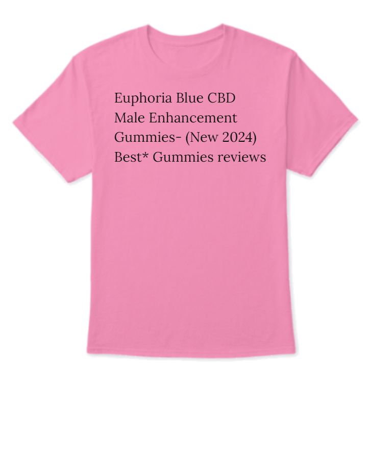 Euphoria Blue CBD Male Enhancement Gummies- (New 2024) Best* Gummies reviews - Front