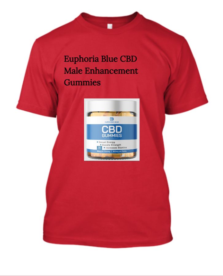Euphoria Blue CBD Male Enhancement Gummies: A Natural Method - Front