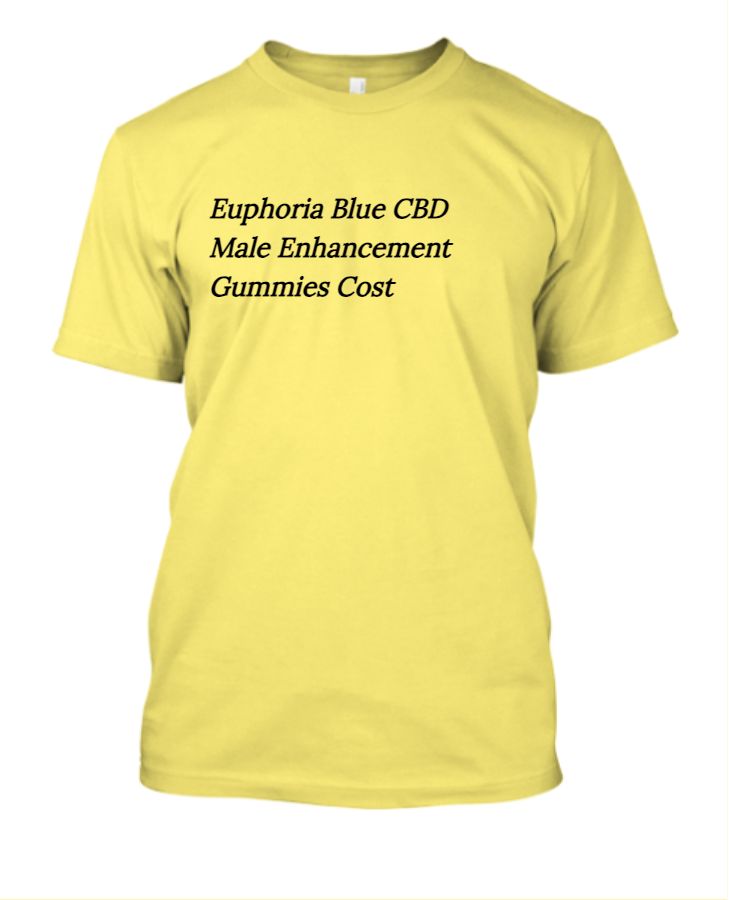 Euphoria Blue CBD Male Enhancement Gummies Official Website - Front