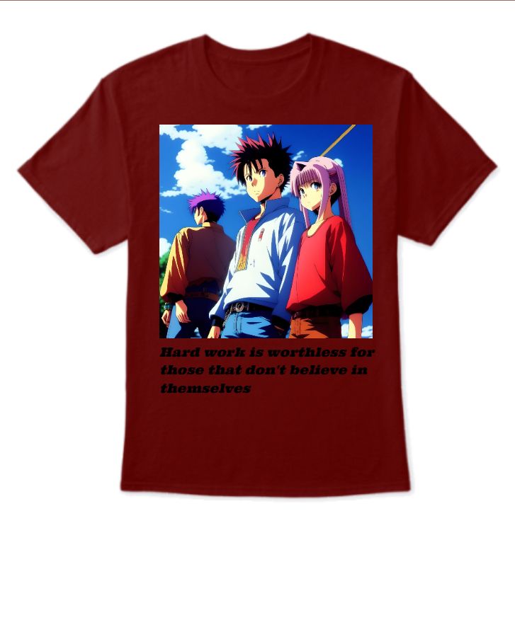 Express Your Anime Fandom with Our Captivating Anime T-Shirts! - Front