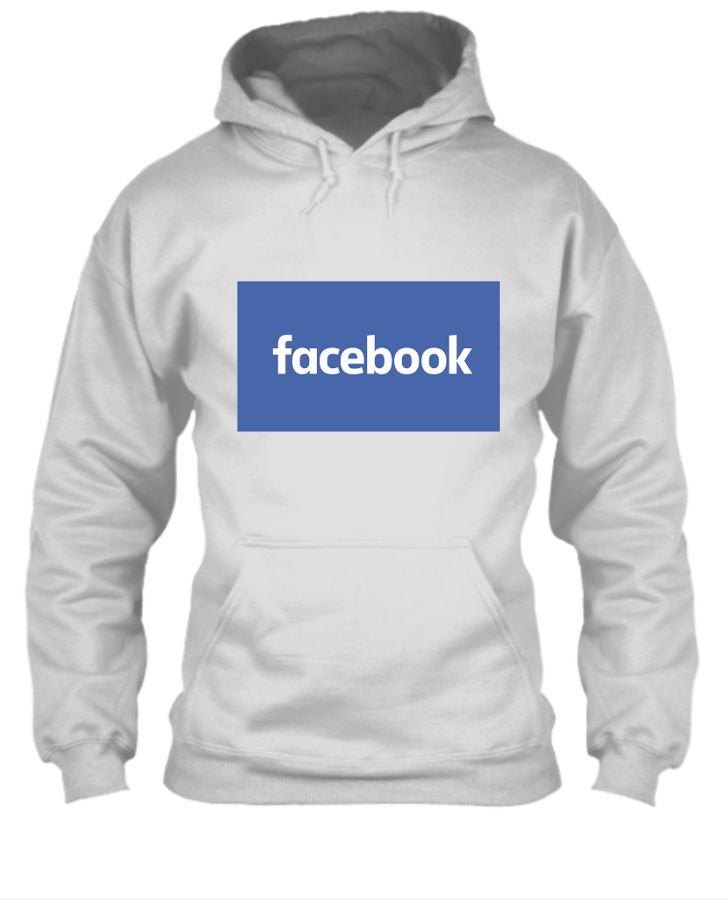 FACEBOOK LOGO SIGN HOODIES - Front