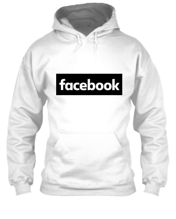 FACEBOOK LOGO SIGN HOODIES - Front