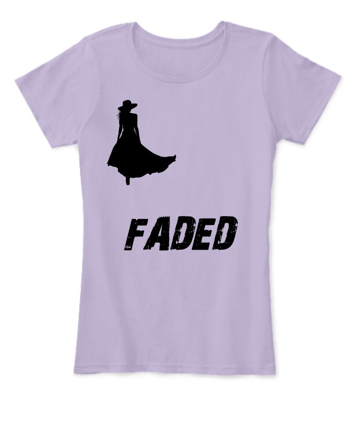 FADED WOMEN T-SHIRTS - Front