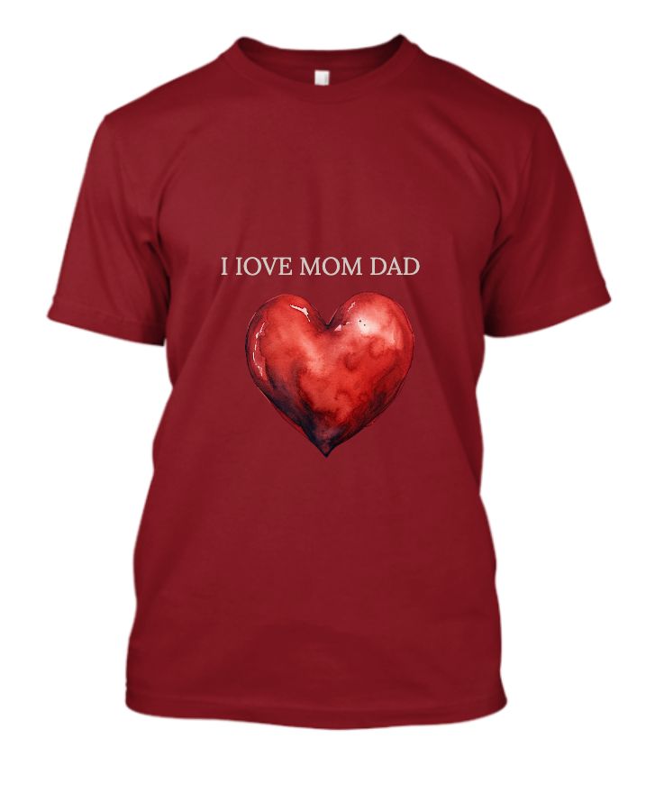 MOM DAD T SHIRT - Front