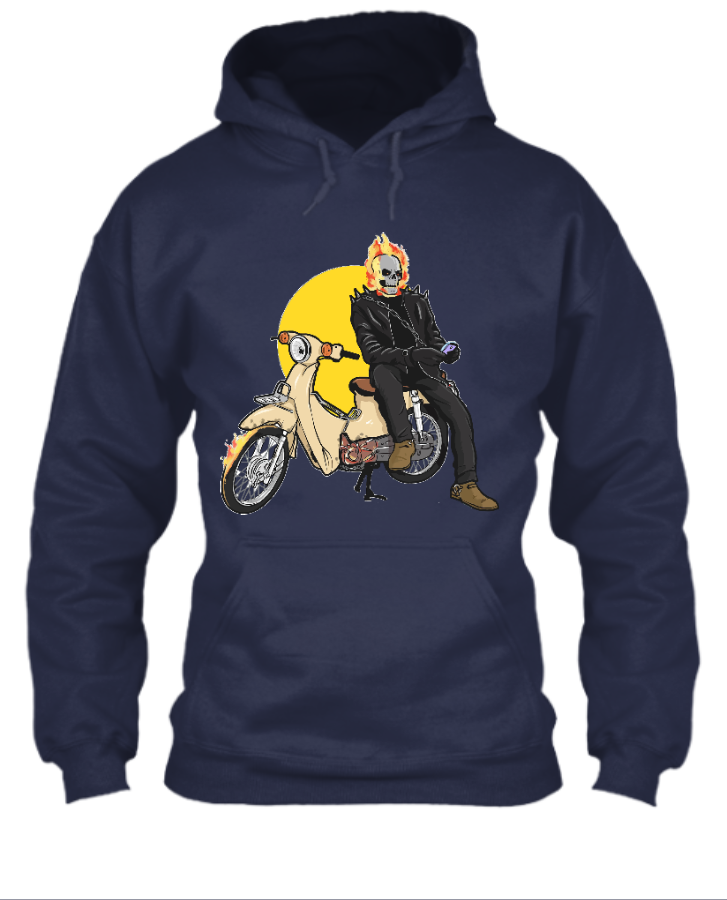 FIRE BIKE HOODIE - Front