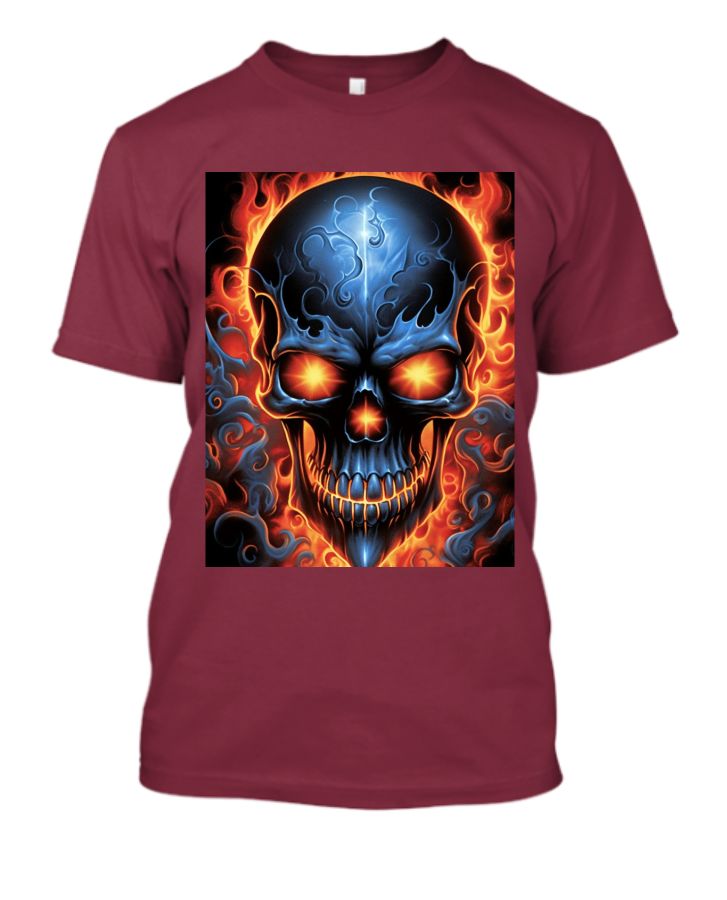 FIRE SKULL STYLE TSHIRT - Front