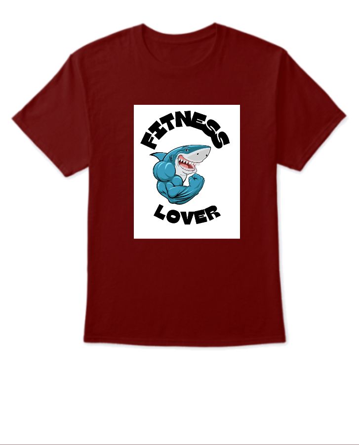 FITNESS LOVER 1 HALF TSHIRT - Front