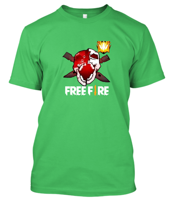 FREE FIRE GAMER T-SHIRT (EXCLUSIVE ONLY ON ARJITA CLOTHING STORE) - Front