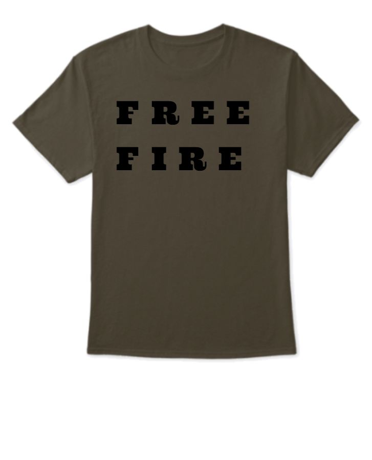 FREE FIRE SHIRT  - Front