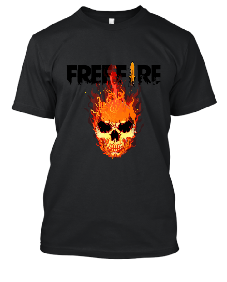 FREE FIRE SKULL - Front