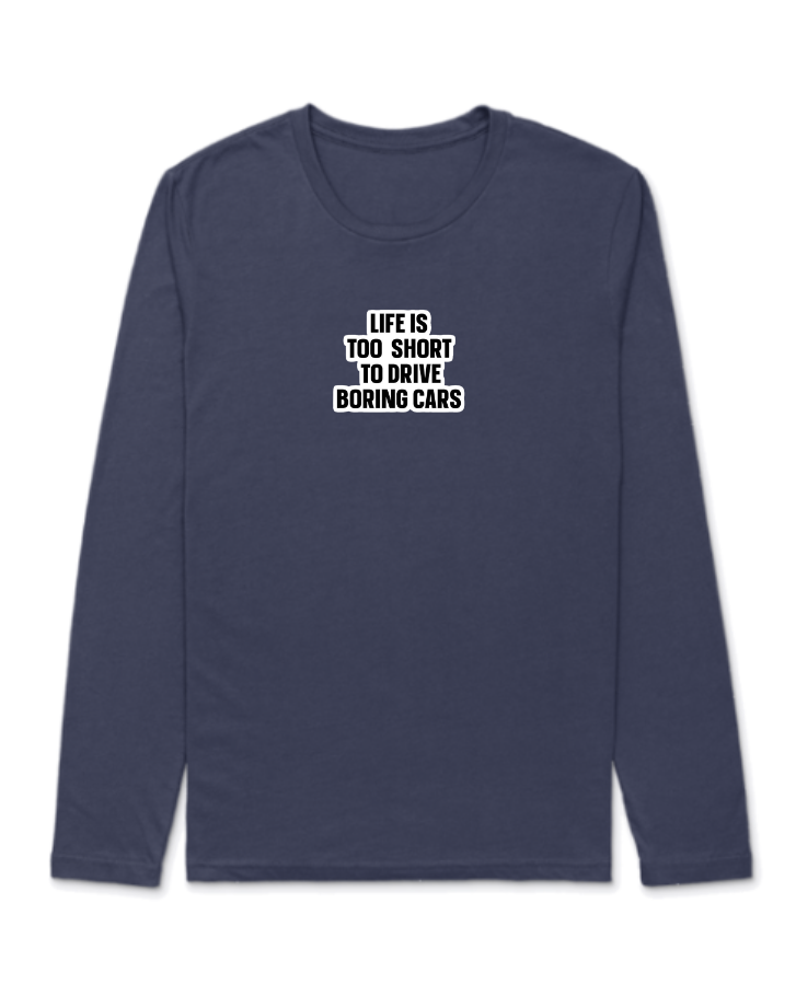 FULLSLEEVE TSHIRT WITH COOL CAR GRAPHICS - Front