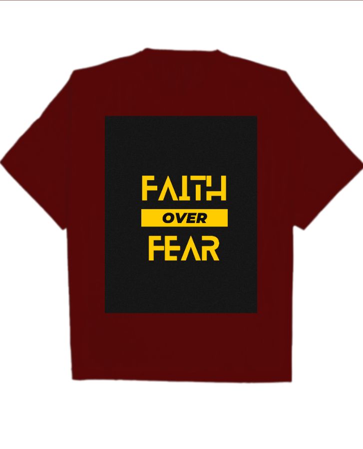 Faith Over Fear Tee  - Front