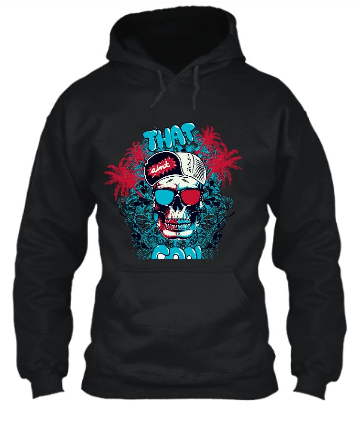 Fashion Trend Material Illustration hoodie - Front