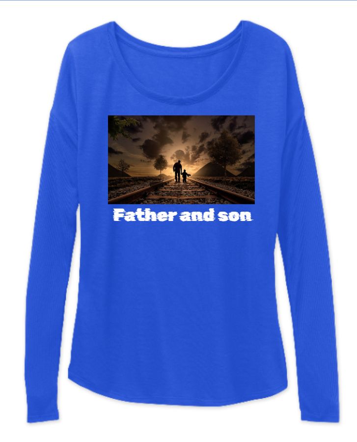 Father and son - Front