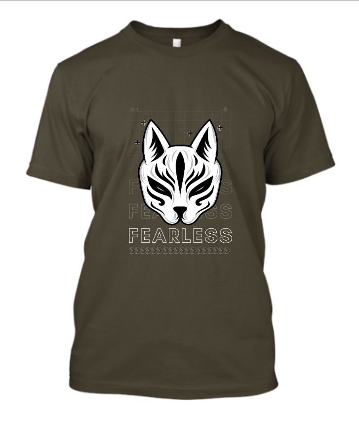 Fearless, Cool Tshirt For Men - Front