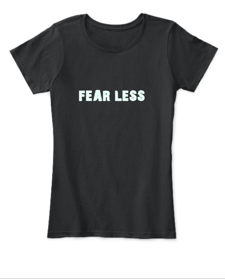 Fearless slogan women's T-shirt - Front