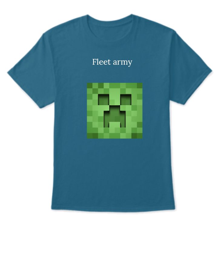 mincraft t-shirt - Front