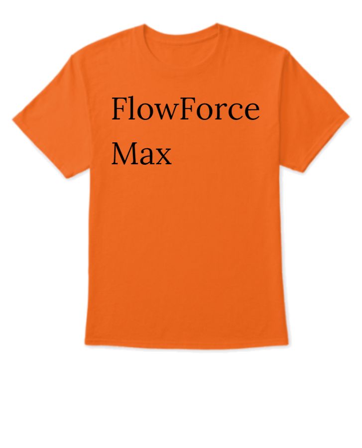 FlowForce Max : How Does It Work? Read Now ! - Front