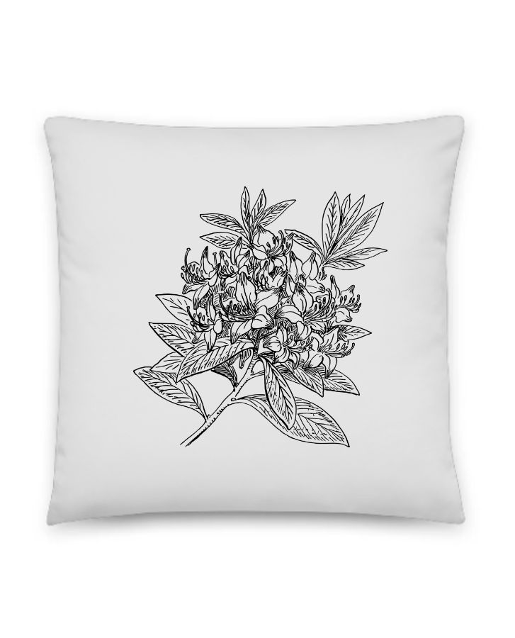 Flower Pillow - Front