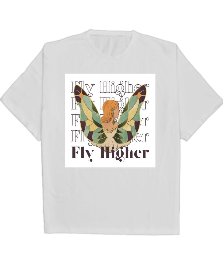 Fly Higher Trendy T-Shirt  - Front