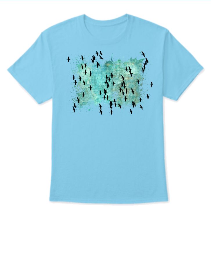 Fly birds t-shirt - Front