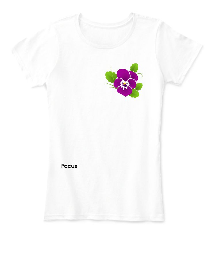 Focus women's T-shirt  - Front