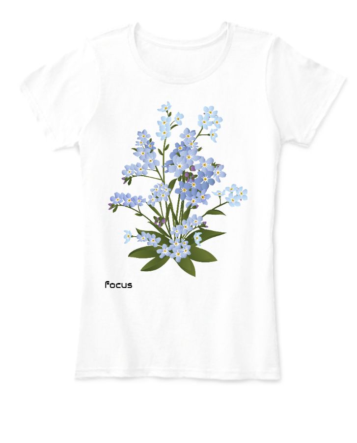 Focus women's T-shirt  - Front