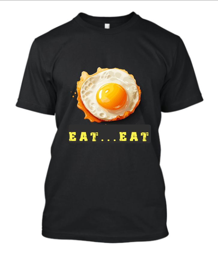 Foodie design half sleeve T-shirt - Front