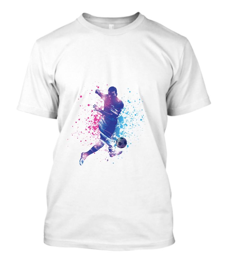 Football 3D Design Tshirt - Front