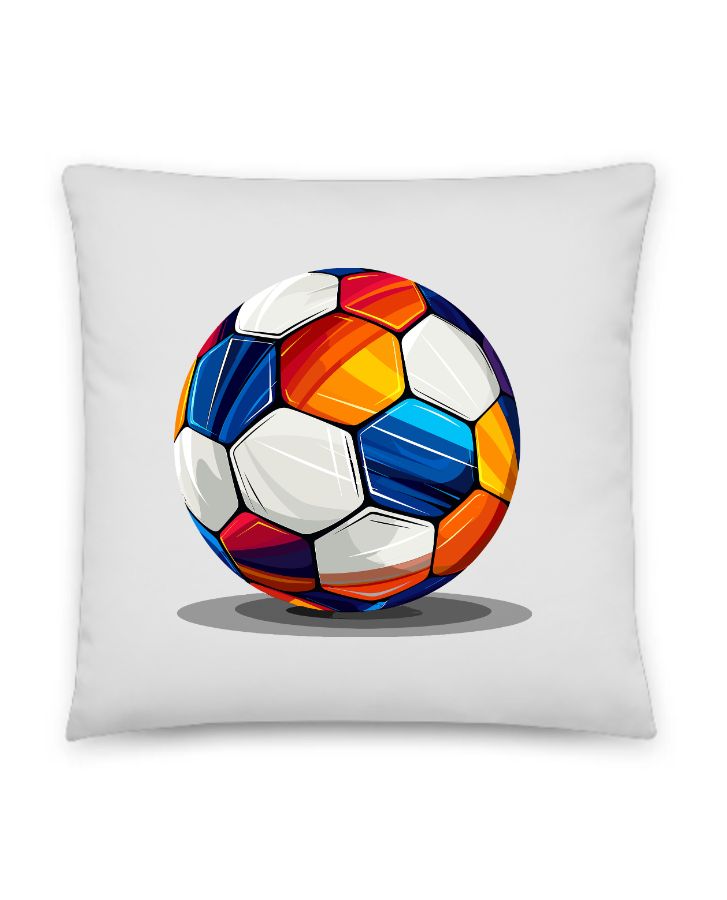 Football pillow - Front