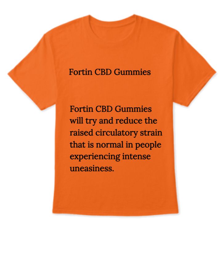 Fortin CBD Gummies – My Experience! You will Get SHOCKED! - Front