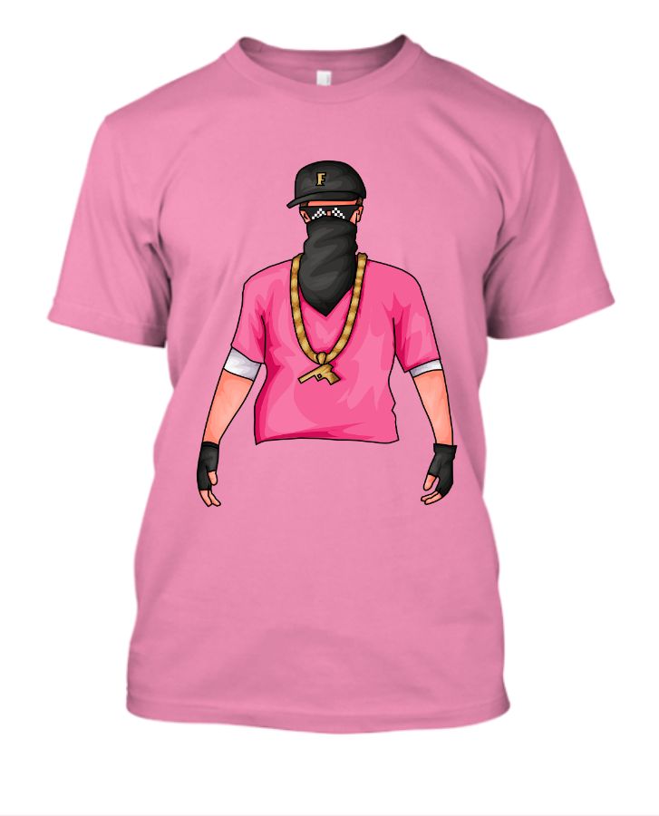 Free Fire T-shirt Design With Hip Hop - Front
