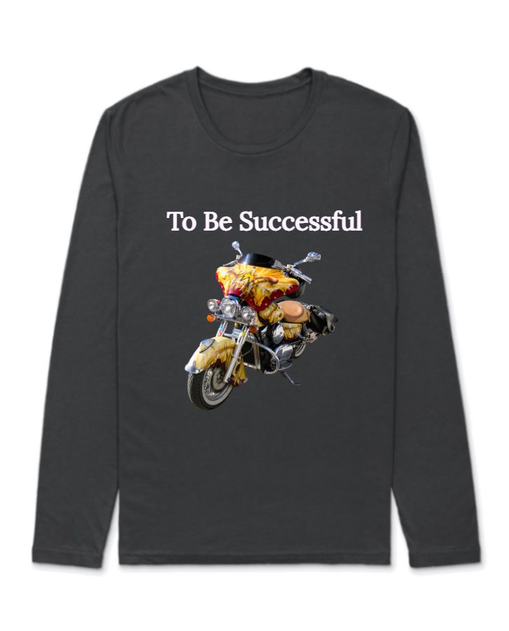 Full sleeves bikes design tshirts - Front