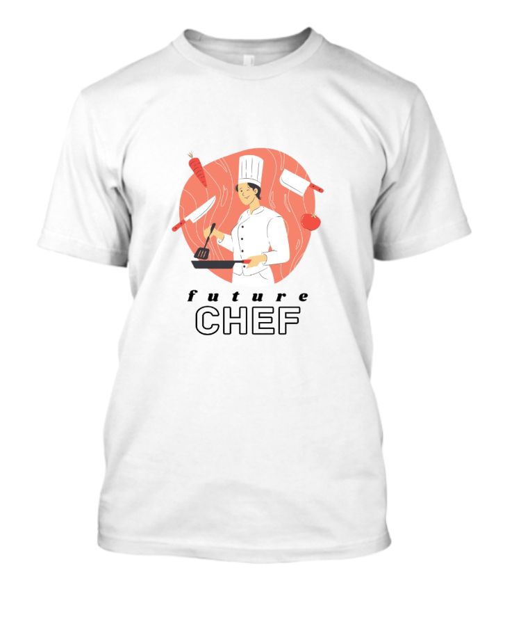 Future Chef print T-Shirt design by pramaN - Front