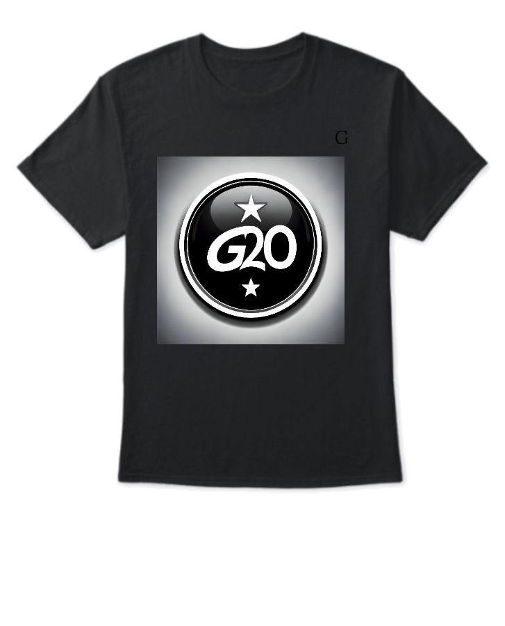 G 20 half T-shirts - Front