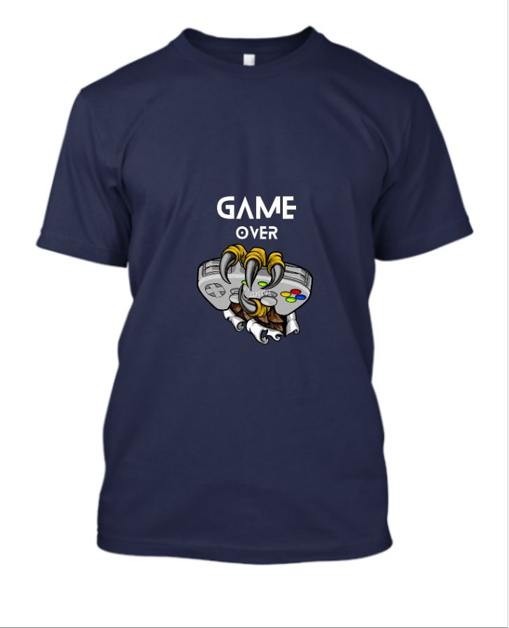 GAME OVER - T SHIRT FOR WOMEN & MEN - Front