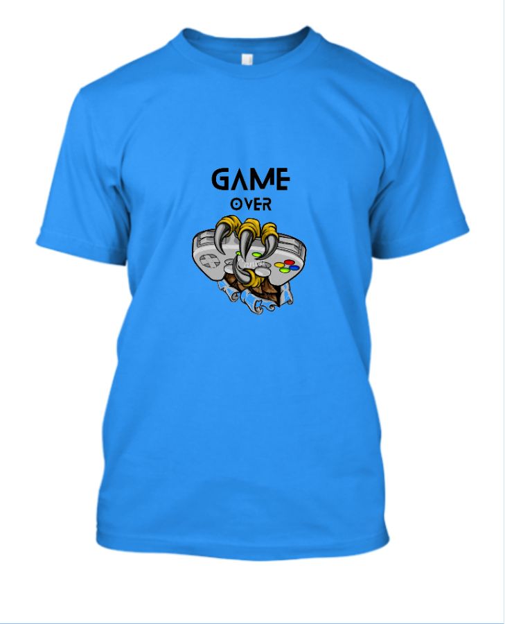 GAME OVER - T SHIRT FOR WOMEN & MEN - Front