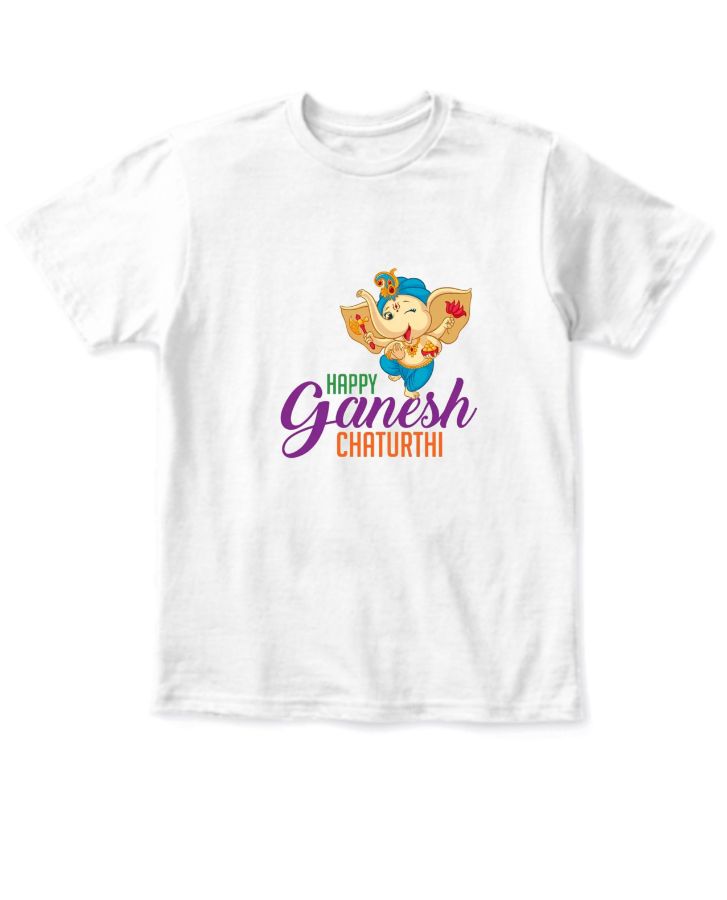 GANESH CHATURTHI T-SHIRT - Front