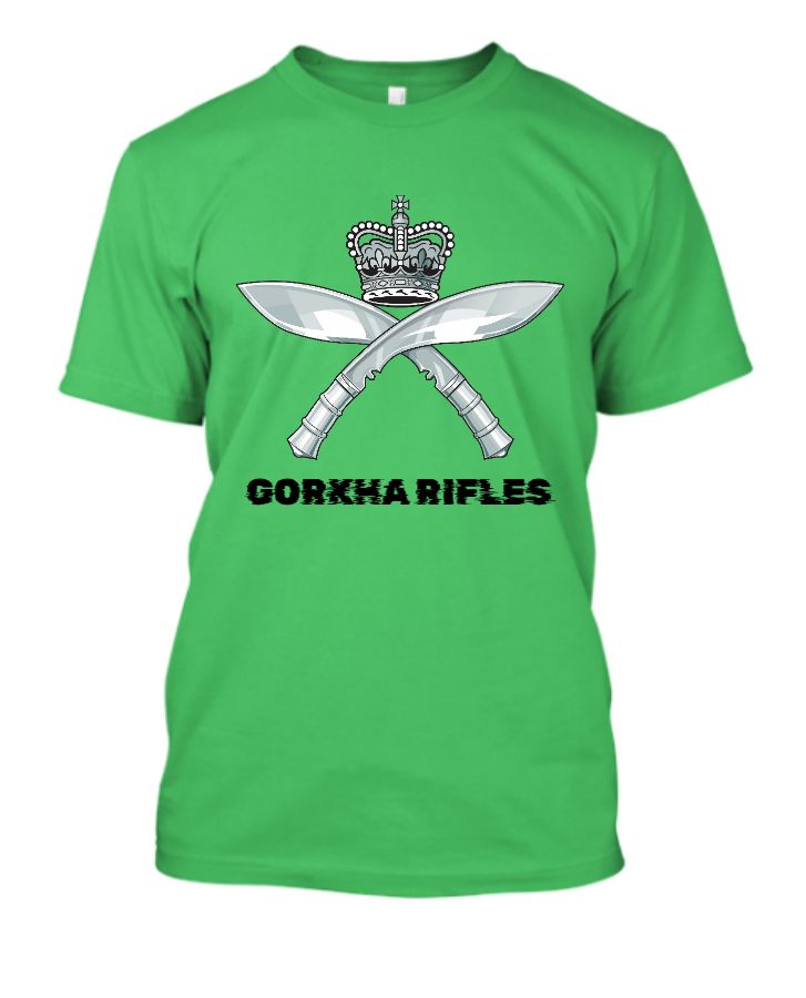 GORKHA RIFLES T-SHIRT - Front