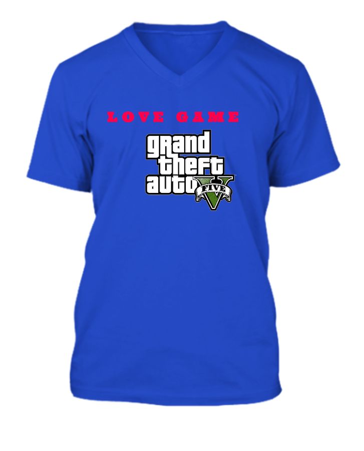 GTA5 PPRINTED T-SHIRT  - Front