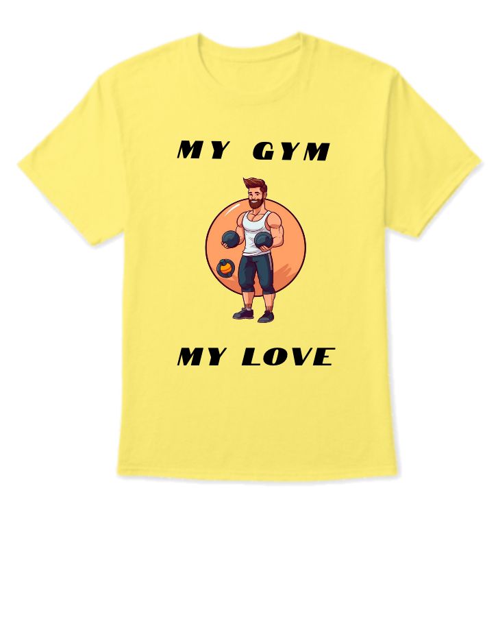 GYM T-SHIRT | MOTIVATIONAL T-SHIRT | PREMIUM T-SHIRT - Front