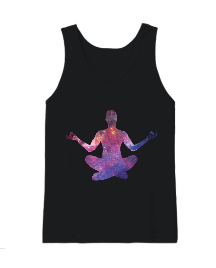 GYM/YOGA TIME WEAR UNISEX TANK TOP - Front