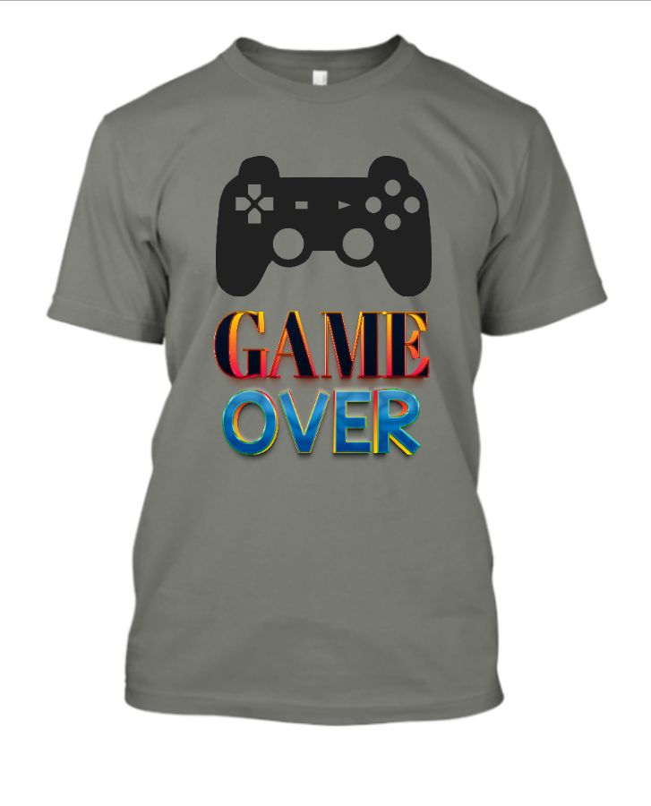 Game Over | Unisex Half Sleeve T-shirt - Front