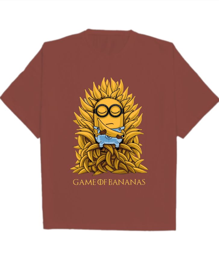 Game of Banana | Oversized T-Shirt - Front