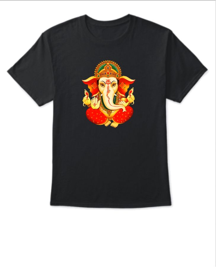 Ganpati bappa visharjan&agman t-shirt  - Front
