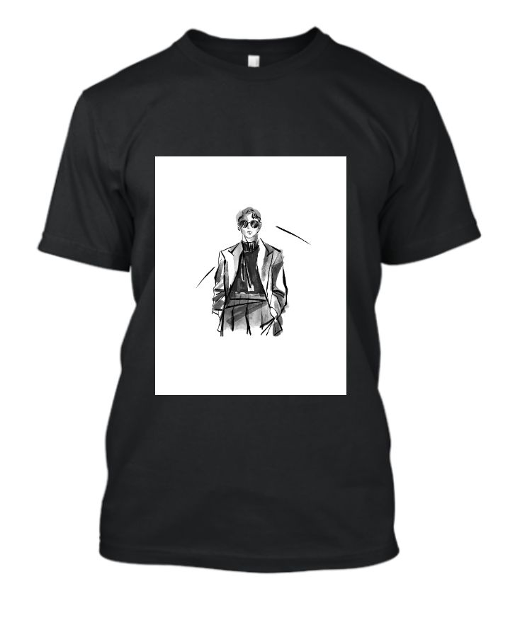 Gentle men T- shirt - Front