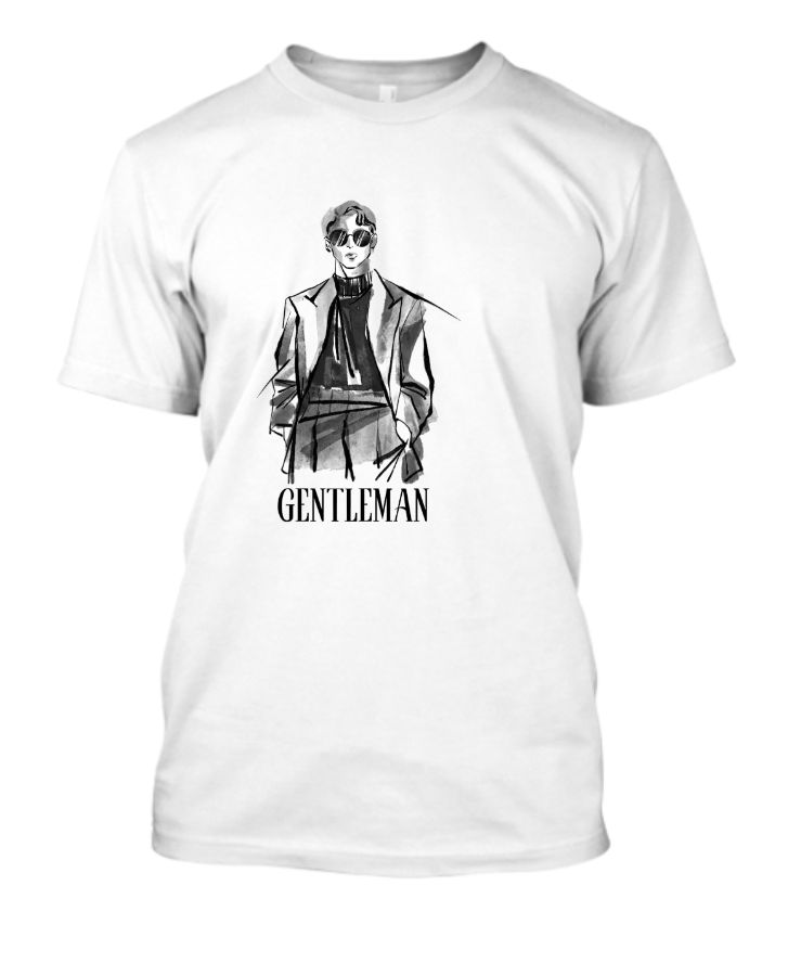 Gentleman T-shirt for men and boys |T-shirt for men and boys|Neck T-shirt for men and boys - Front
